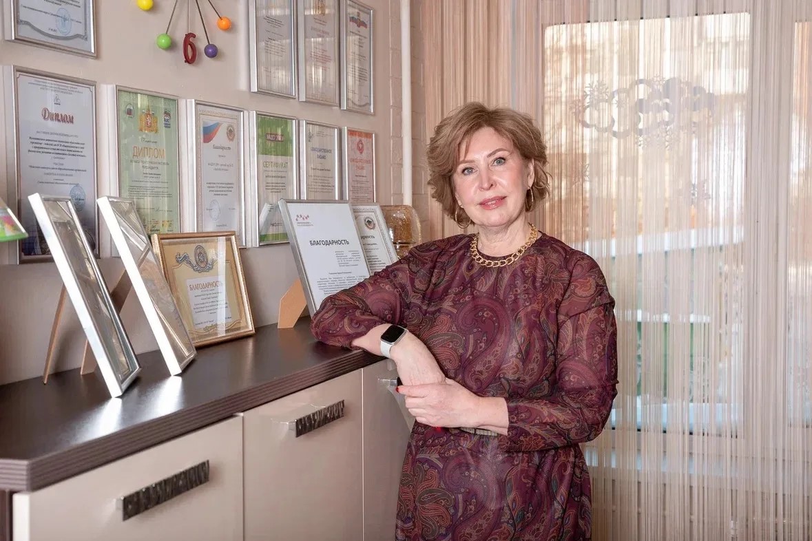 Лариса Лаптева, заведующая детским садом № 20 в Среднеуральске