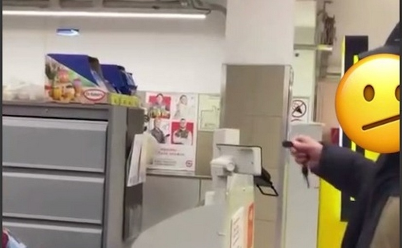 В Тагиле покупатель пытался расплатиться в магазине ключом от домофона