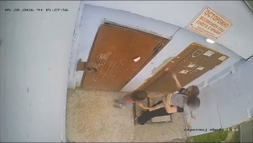 Дети спасли девочку от насильника в Тюмени – видео с камер