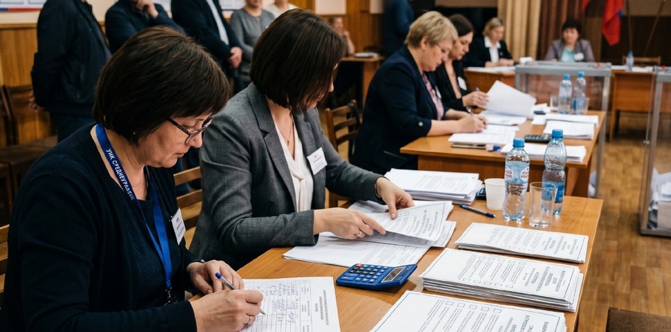 В Среднеуральске продолжают подсчет голосов на выборах в гордуму