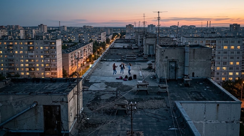 Танцевали на краю и бросали вещи вниз: опасное шоу подростков в Тагиле
