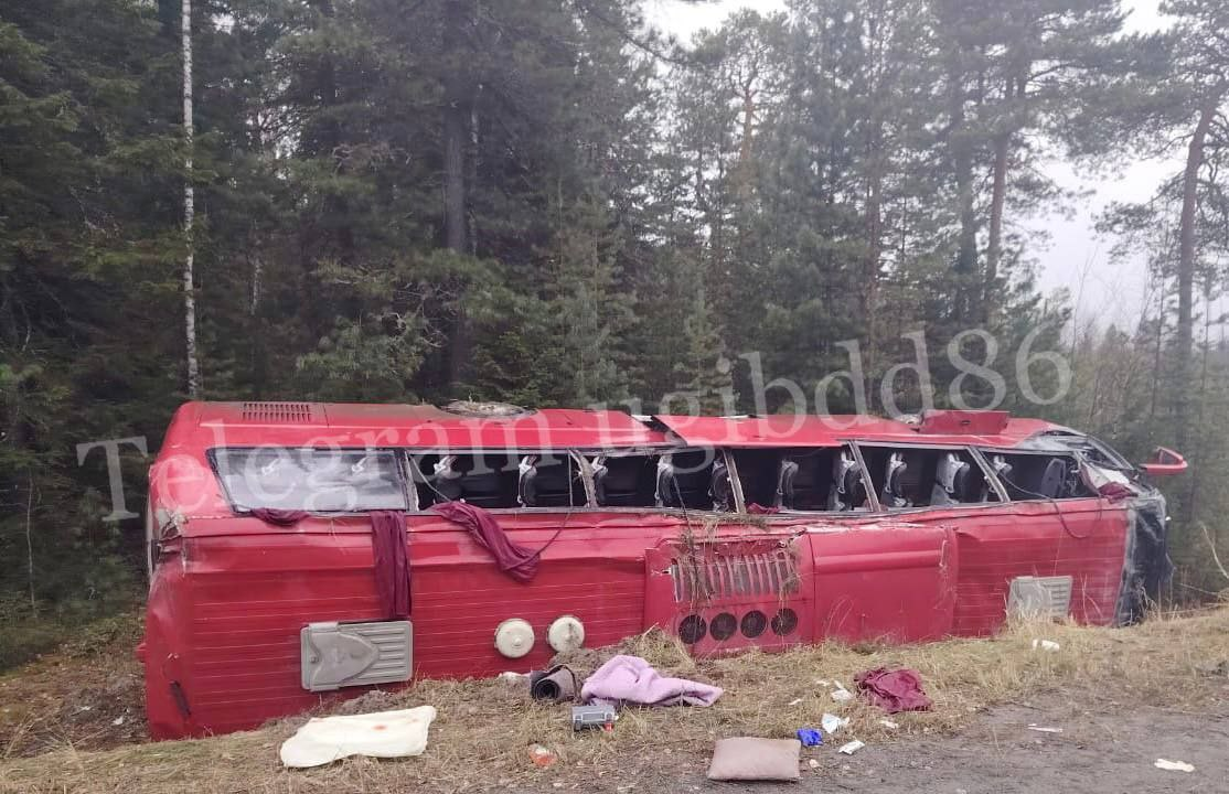 Страшное ДТП на трассе Тюмень – Тобольск – Ханты-Мансийск унесло жизни двух человек