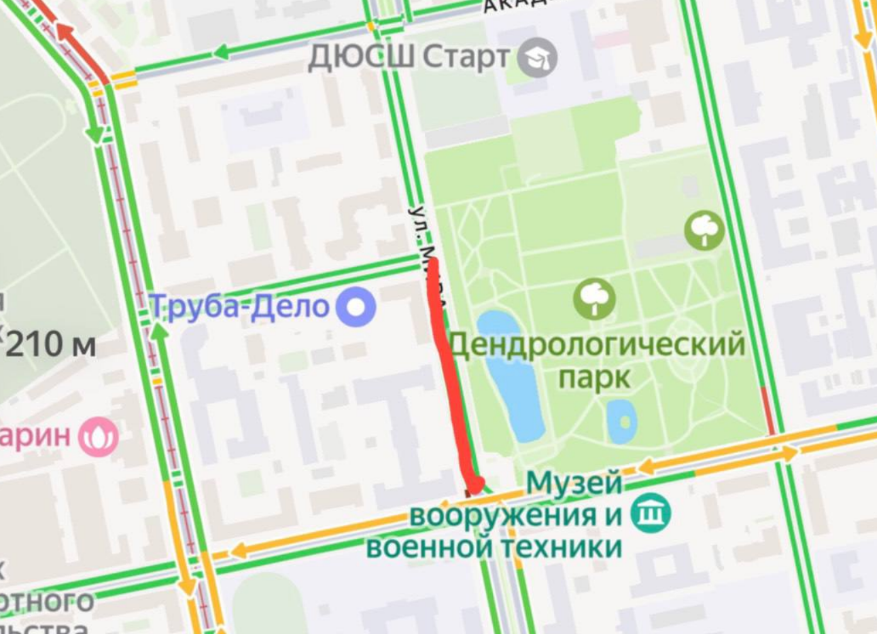 Улицу Мира в Екатеринбурге закроют на три дня