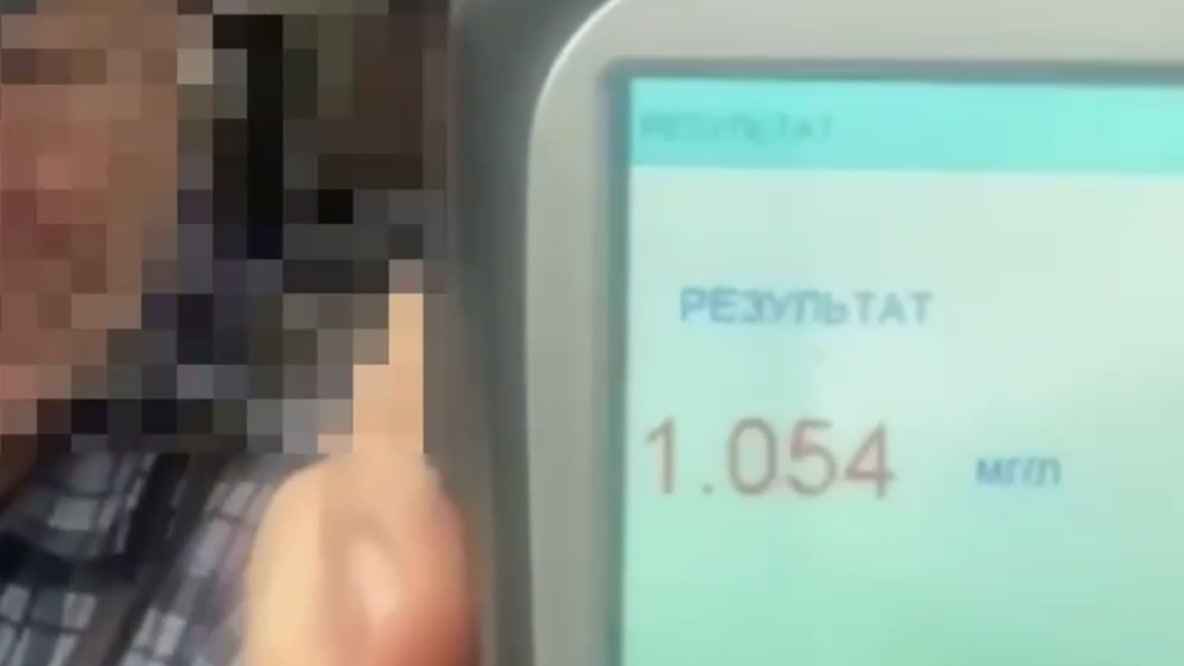 Более грамма спирта на литр алкоголя зафиксировали у водителя в Сысерти