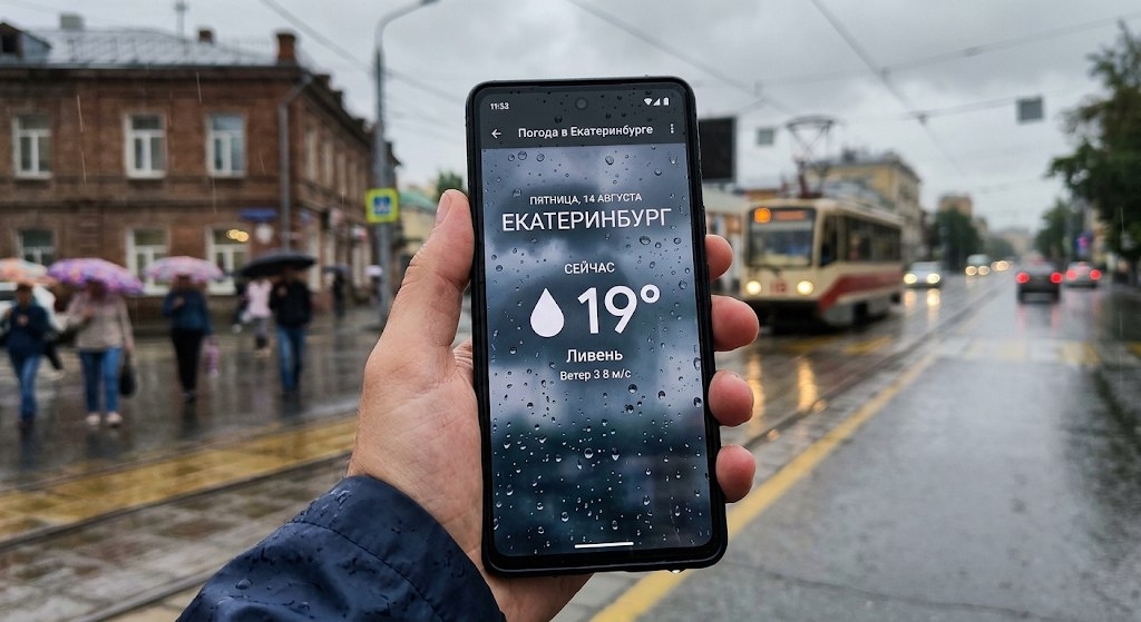 В Екатеринбурге на выходных ожидаются дожди и похолодание до +16°