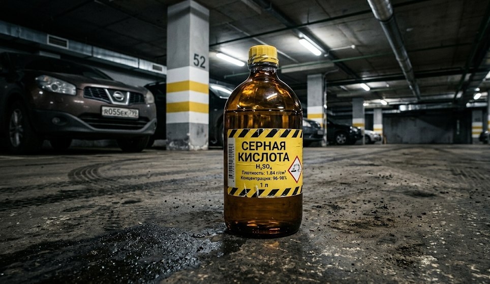 Серная кислота на парковке: в Екатеринбурге судят экс-супруга