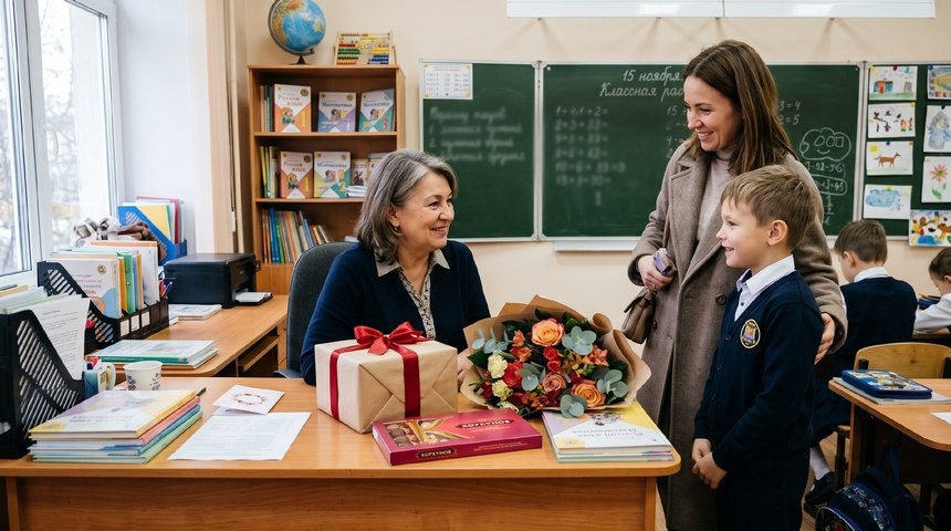 Лимит на подарки учителям хотят поднять с 3 до 5 тысяч рублей