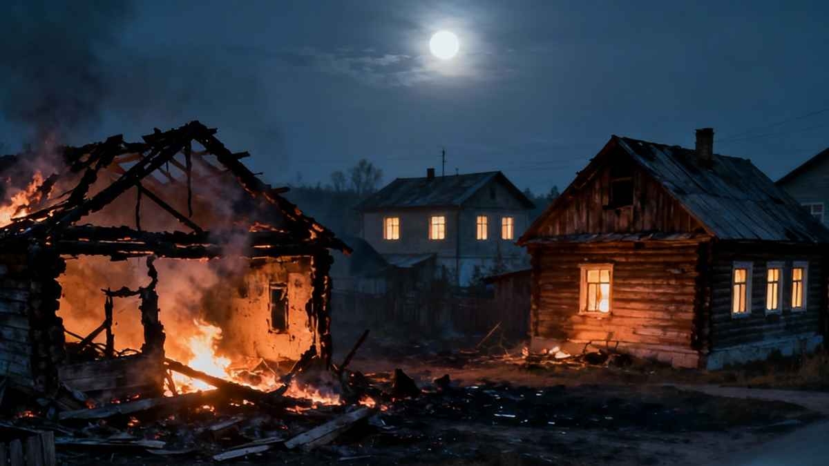 Два дома сгорели за три дня: в Каменске-Уральском ищут поджигателей