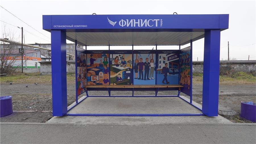 В Нижнем Тагиле предприниматель за свой счет построил остановку