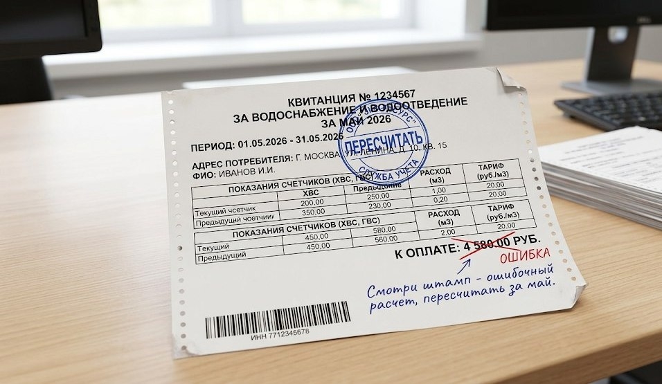 В Лесном прокуратура добилась перерасчета за воду на 2 млн рублей