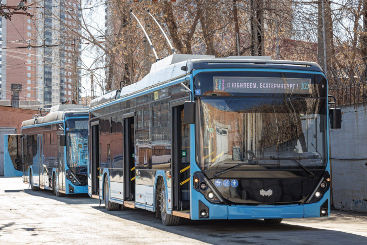 Екатеринбург получил первые новые два троллейбуса - ВЕДОМОСТИ Урал - Новости Екатеринбурга и Свердловской области сегодня