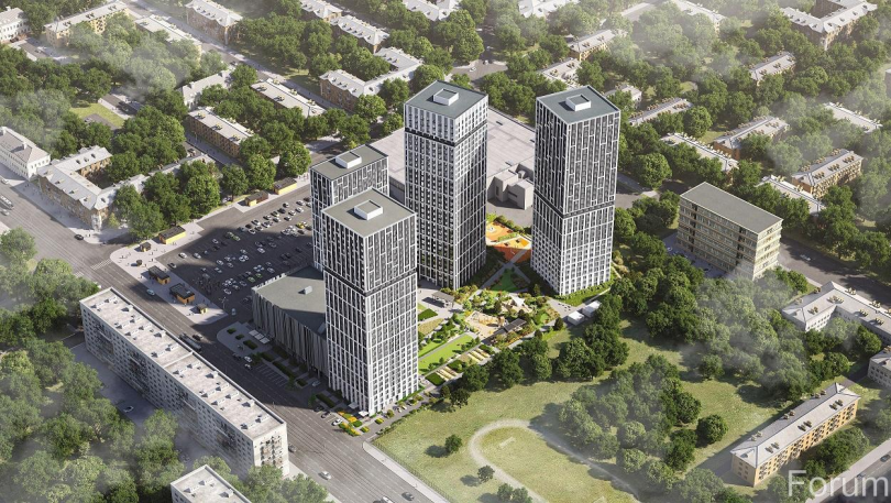 В Екатеринбурге стартовали продажи квартир в новом жилом квартале на месте Уралмашевского рынка - Новости Свердловской области — последние события в Екатеринбурге и области